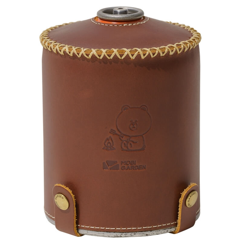 Leather Gas Canister Cover - LINE FRIENDS